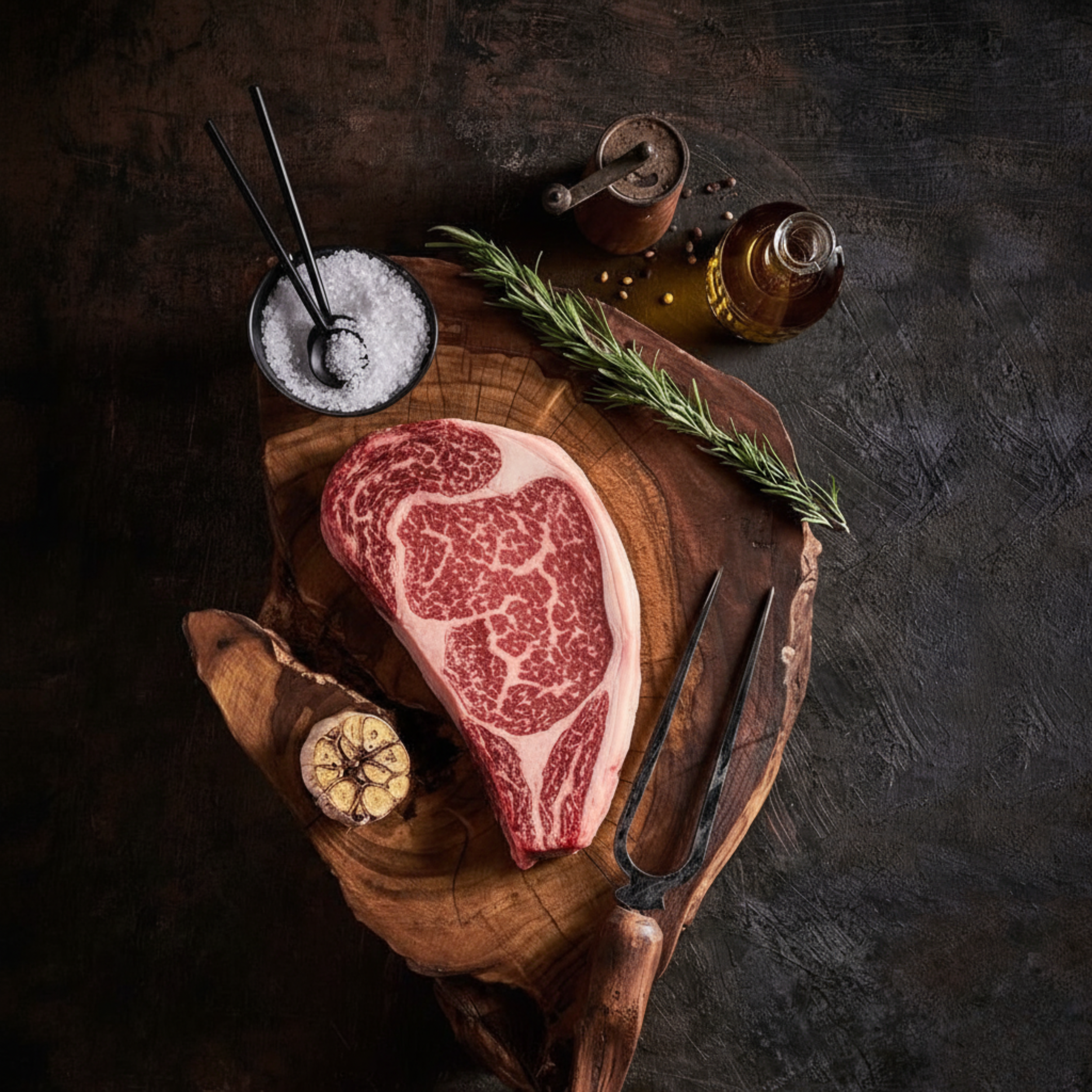 Premium Ribeye Steak – Fresh Beef with Rich Marbling